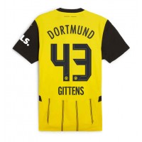 Billiga Borussia Dortmund Jamie Bynoe-Gittens #43 Hemma fotbollskläder 2024-25 Kortärmad